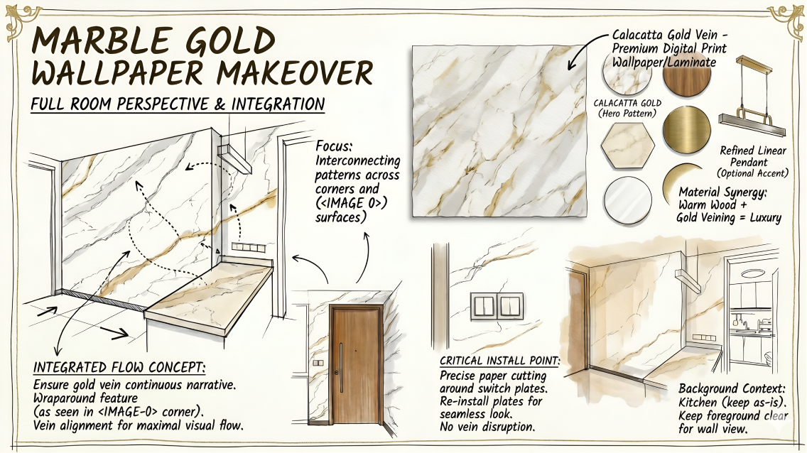 Moodboard for wallpaper